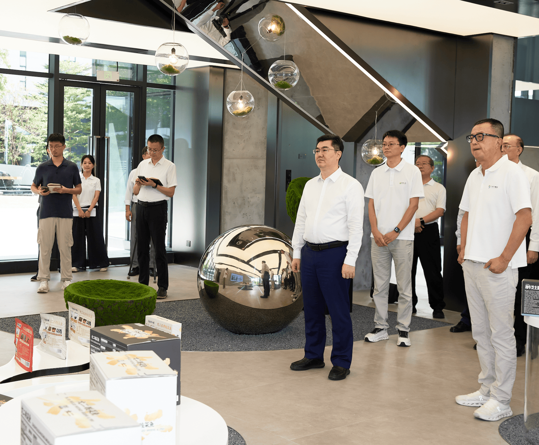 孙志洋市长调研乐动网站-乐动（中国）一站式服务官方网站
集团全国供应链中心基地